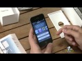 Apple iPhone 4s first time start up and unboxing