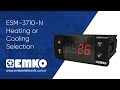 EMKO Elektronik ESM-3710-N Heating or Cooling Selection