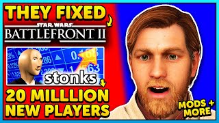 Star Wars Battlefront 2 just got 20 MILLION NEW Players + Bug Fix!