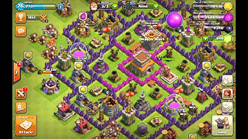 CLASH of clans best attack ever | dark elixir loot strategy