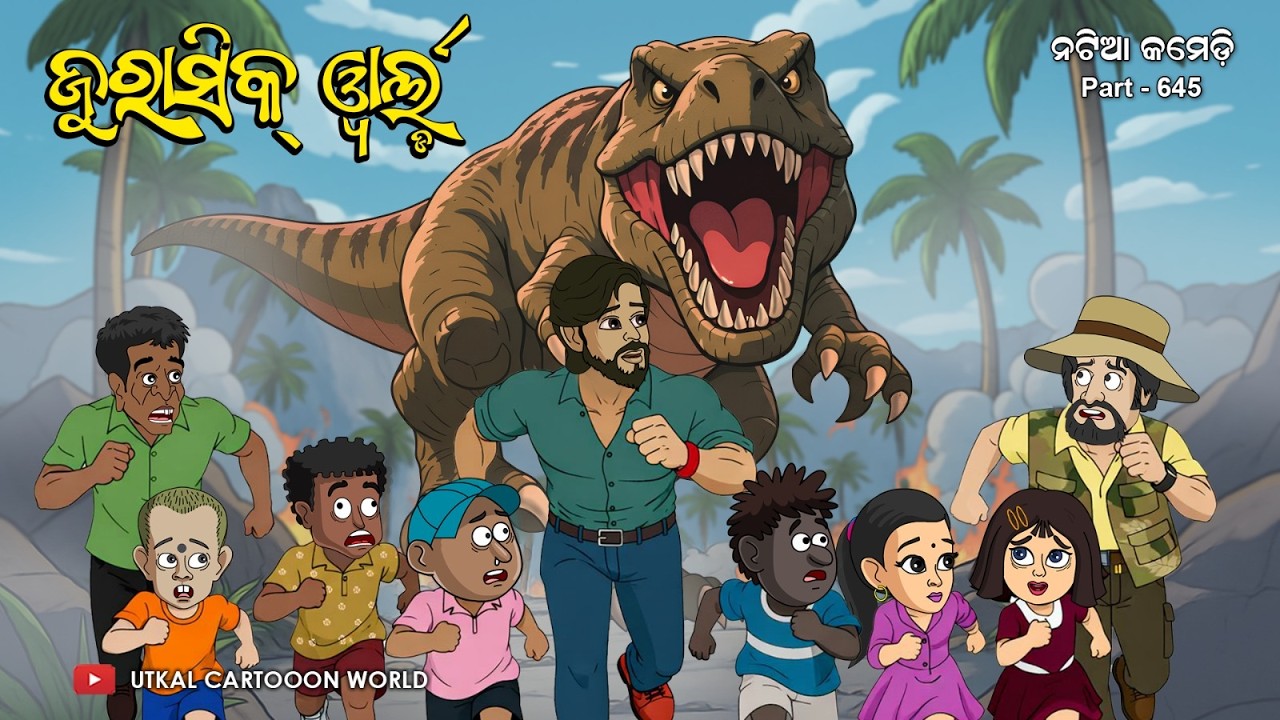 Natia Comedy Part 645 || Jurassic World