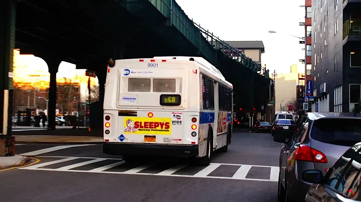 1999 [MTA Regional Bus] OBI Orion V CNG 05.501 9901 Operating The B68 @ Brighton Ave