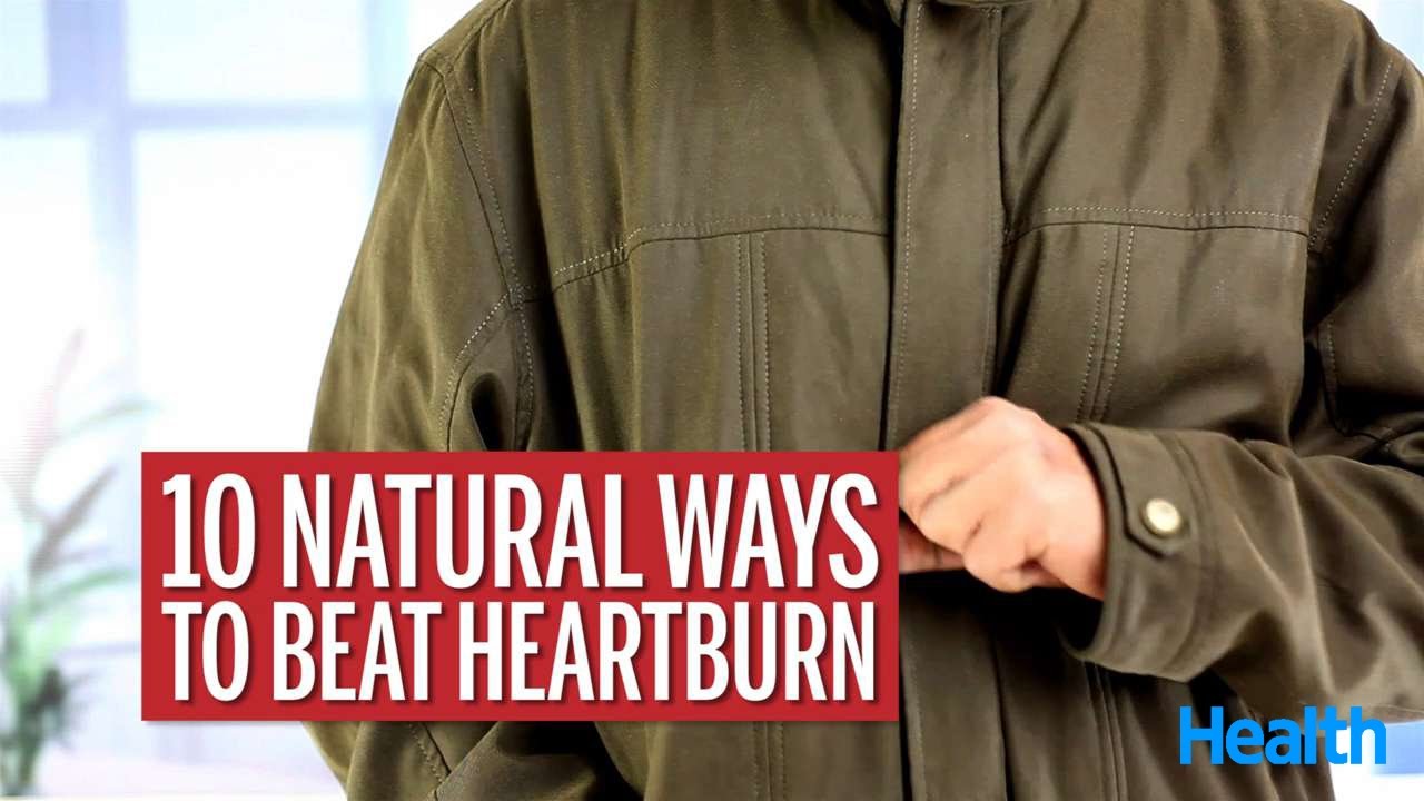 10 Natural Ways to Beat Heartburn