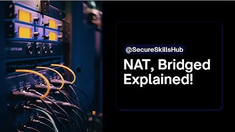 Virtualization: Bridged, NAT & Host‑Only | Network Modes Explained NAT vs Bridged Mode Explained !