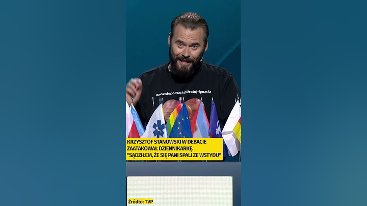 Krzysztof Stanowski w debacie zaatakował dziennikarkę. "Sądziłem, że się Pani spali ze wstydu"