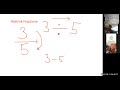 Division Sign equals Fraction