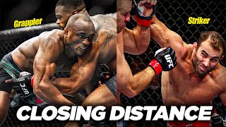 STRIKER VS GRAPPLER DEBATE: CLOSING DISTANCE IN MMA | WWW.BAZOOKATRAINING.COM