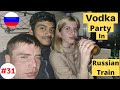 Vodka Party in Russian Train & Reached Republic of Dagestan.