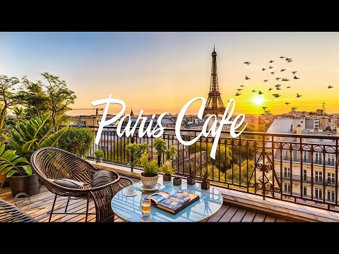 атмосфера парижского кафе с сладкой джазовой музыкой  фортепианной музыкой босса-нова для отдыха #14