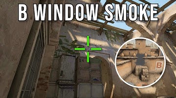 Dust2 B Window Smoke from Tunnel | CS:GO