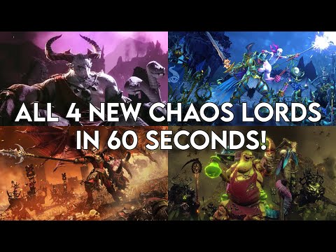 Champions Of Chaos Shorts Compendium - New DLC Lords Lore - Total War Warhammer 3