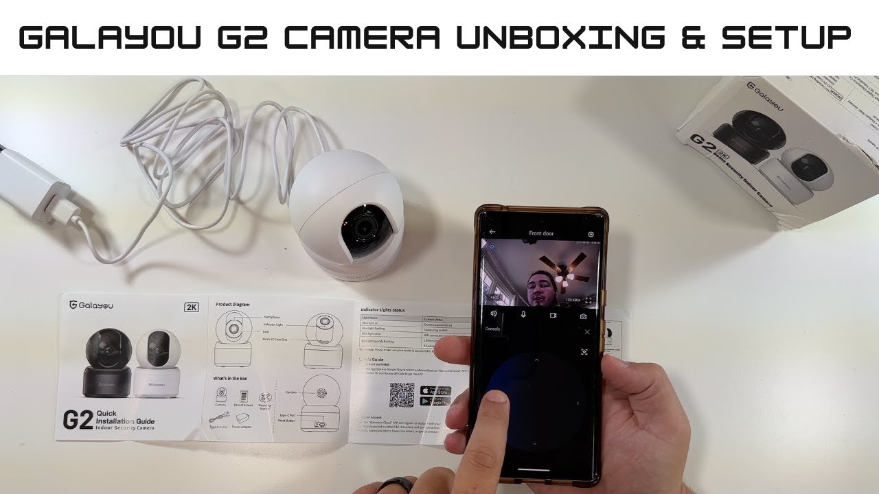 Galayou G2 2K PTZ Camera Unboxing and Setup! 