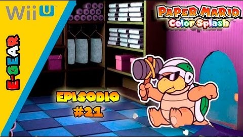 Paper Mario Color Splash - Ep. 21 - Isla del Vórtice / Vortex Island
