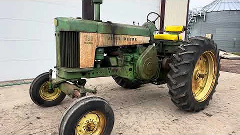 John Deere 730 Diesel Tractor, selling at auction August 27, 2025