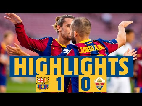 HIGHLIGHTS & REACTION | Barça 1-0 Elche