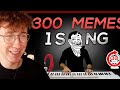 Patterrz Reacts to "300 MEMES in 1 SONG"