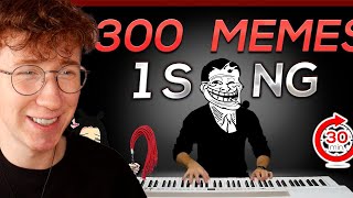 Patterrz Reacts to '300 MEMES in 1 SONG'