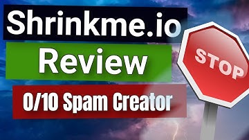 ShrinkMe.io Review - ⛔ Spam Creator Avoid ⛔Get A Real Honest Review of Shrinkme.io ⛔