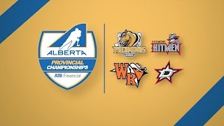 Game #6, Wainwright Rustlers vs. Hillmond Hitmen - Senior AA Provincials (Bronze Medal Game)