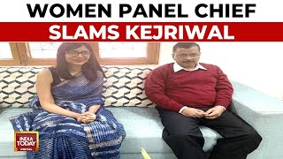 Women Panel Chief Slams Arvind Kejriwal; Dcw Chief Questions Bibhav Kumar's Arrest From Cm Home