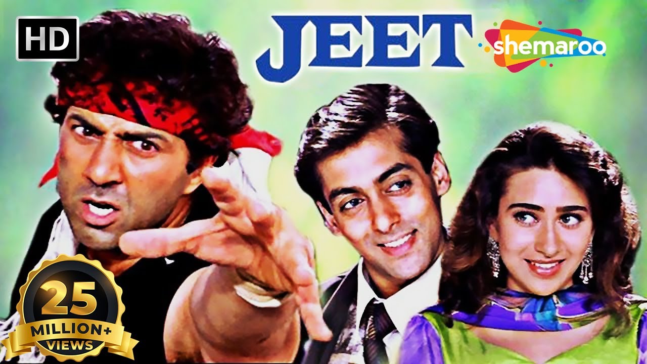 Download Jeet | Salman Khan Movie | Sunny Deol Action | Karisma Kapoor | Bollywood Romantic Movie