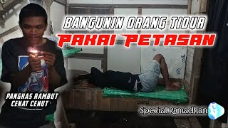 Download lagu Bangunin Orang Tidur Pakai Petasan.  Spesial Ramadhan mp3