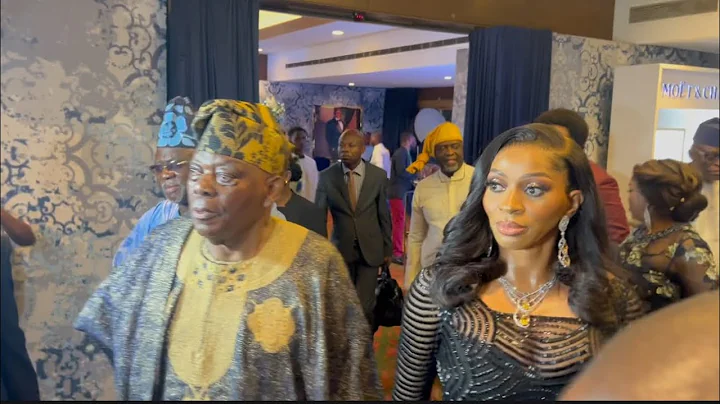 SHADE OKOYA & CHIEF RAZAK OKOYA AT REUBEN ABATI’S 60TH BIRTHDAY CELEBRATION 