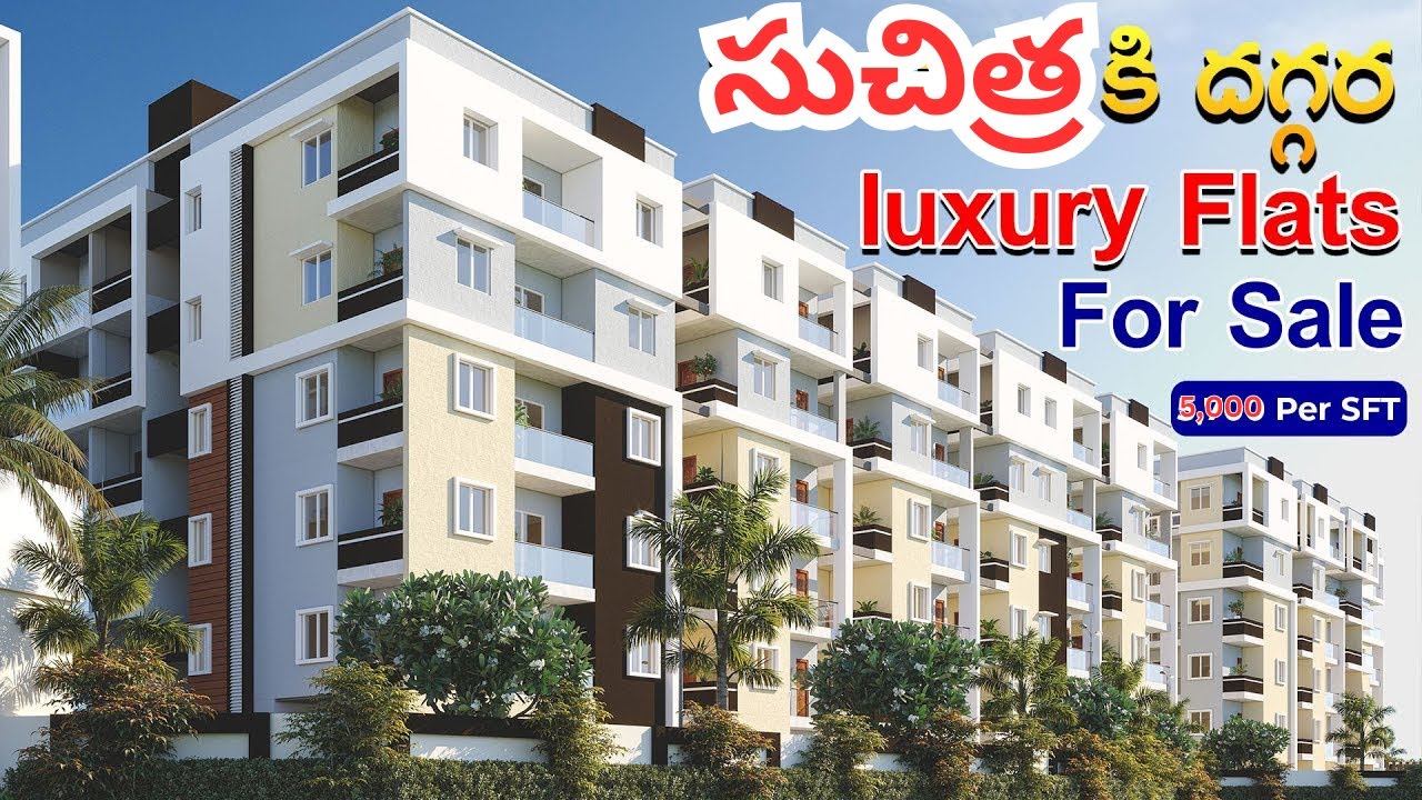 Luxury flats for sale near Suchitra Aparna Kanopy Aparna