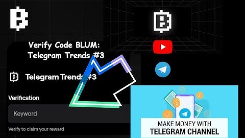 Telegram Trends #3 Blum | What