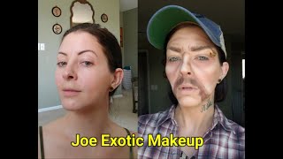 Joe Exotic Makeup
