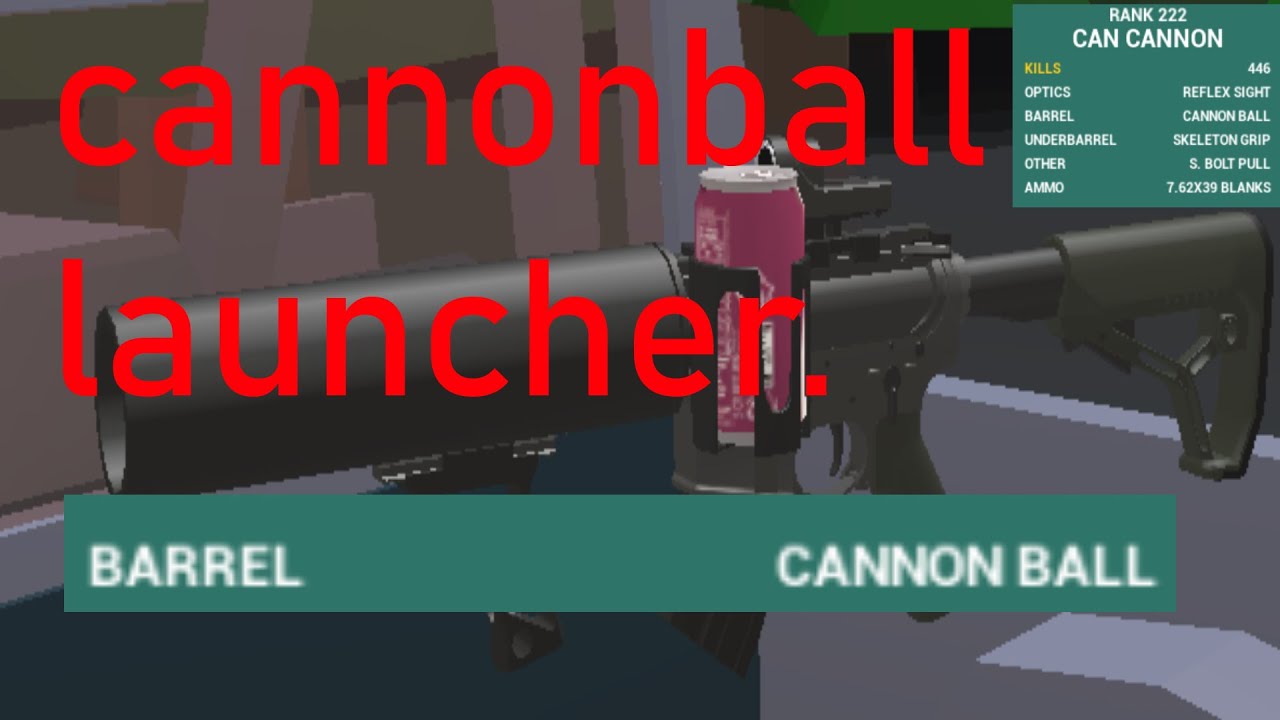 Phantom Forces: one of the biggest JOKES in PF! (can cannon) - YouTube