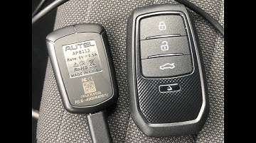 TOYOTA COROLLA 2019 Schlüssel verloren - lost keys - key programming - AUTEL IM608 - APB112 Adapter