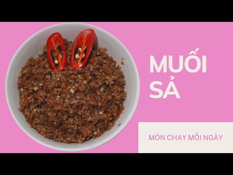 Video MUỐI SẢ | Món Chay Mỗi Ngày #11 | Vô cùng đơn giản lại... - youtube