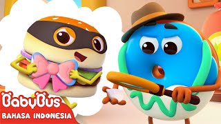 Pita Katy hilang, bantu dia menemukannya! 🎀| Seri Petualangan Makanan | BabyBus Bahasa Indonesia