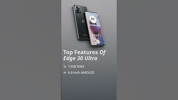 Introducing the Motorola Edge 30 Ultra!