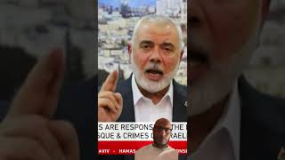 Al-Jazeera Interview with ismail haniyeh aljazeera gaza aqsa gazaunderattack freepalestine