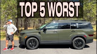 5 of the worst cars by value