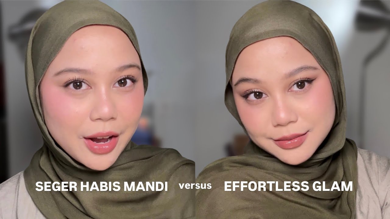 Makeup Lebaran 2025 (Dari Seger Habis Mandi jadi Soft Glam)