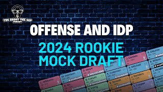 2024 Rookie Offense and IDP Fantasy Football Mock Draft | 2024 IDP Fantasy Football