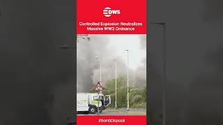 "BOMBS AWAY": Dramatic Footage of WW2 Bomb Detonation in Plymouth | DWS News | AH1C
