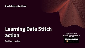 How to create Complex Assignment Statements with a Stitch Action in OIC Integration