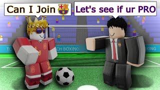 I Tried Out For A PRO TEAM in Touch Football! (Roblox Soccer) by OK Kirby  101,012 views 1 month ago 8 minutes, 3 seconds