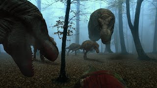 Tyrannosaurus Rex:  Where the forest ends