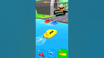 🔥Shape-Shifting  game 🛵 walkthrough all level 106 #shorts #gameplay #shapeshifting
