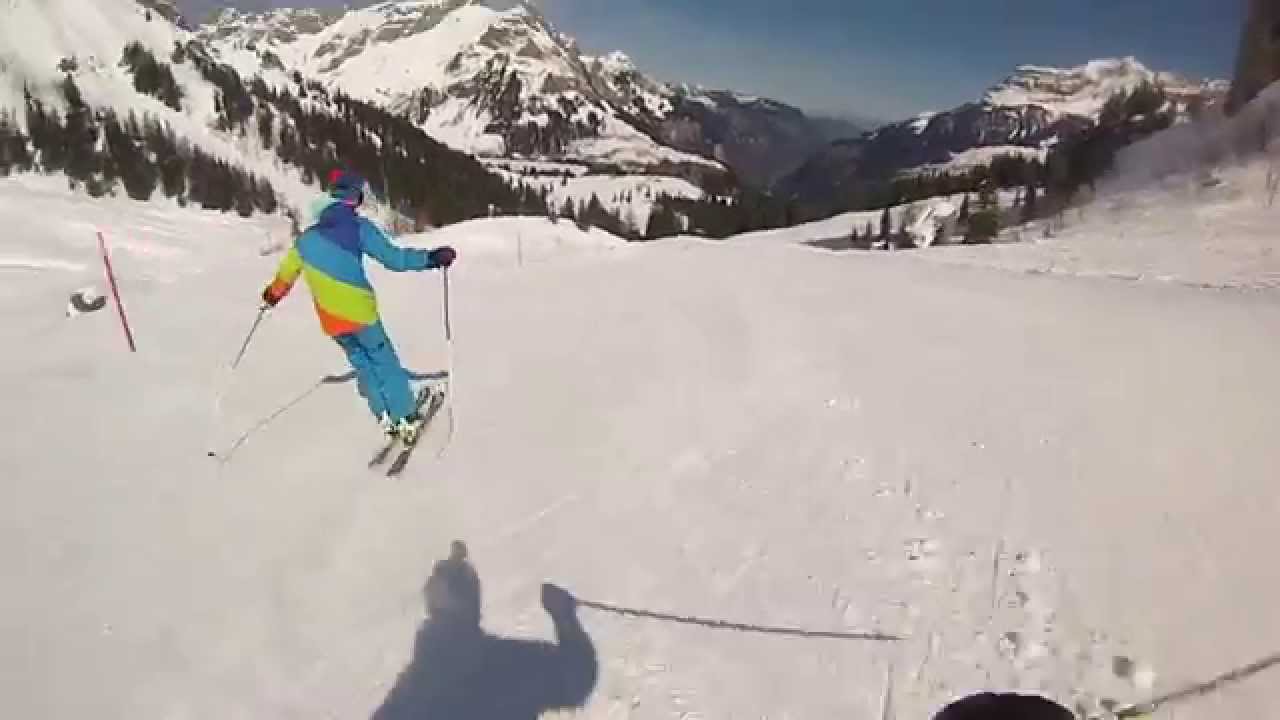 Engelberg Talabfahrt (Starting Jochstock) GoPro