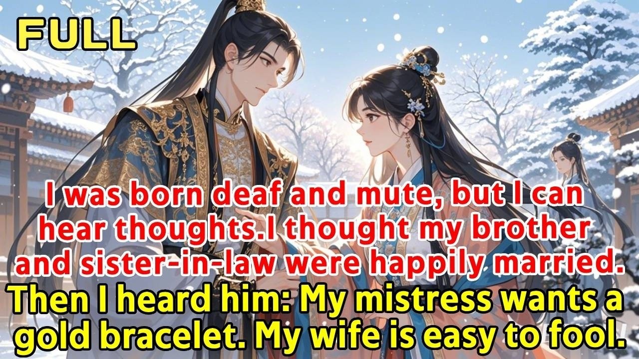 I was born deaf and mute, but I can hear thoughts.I thought my brother and sister-in-law were happil