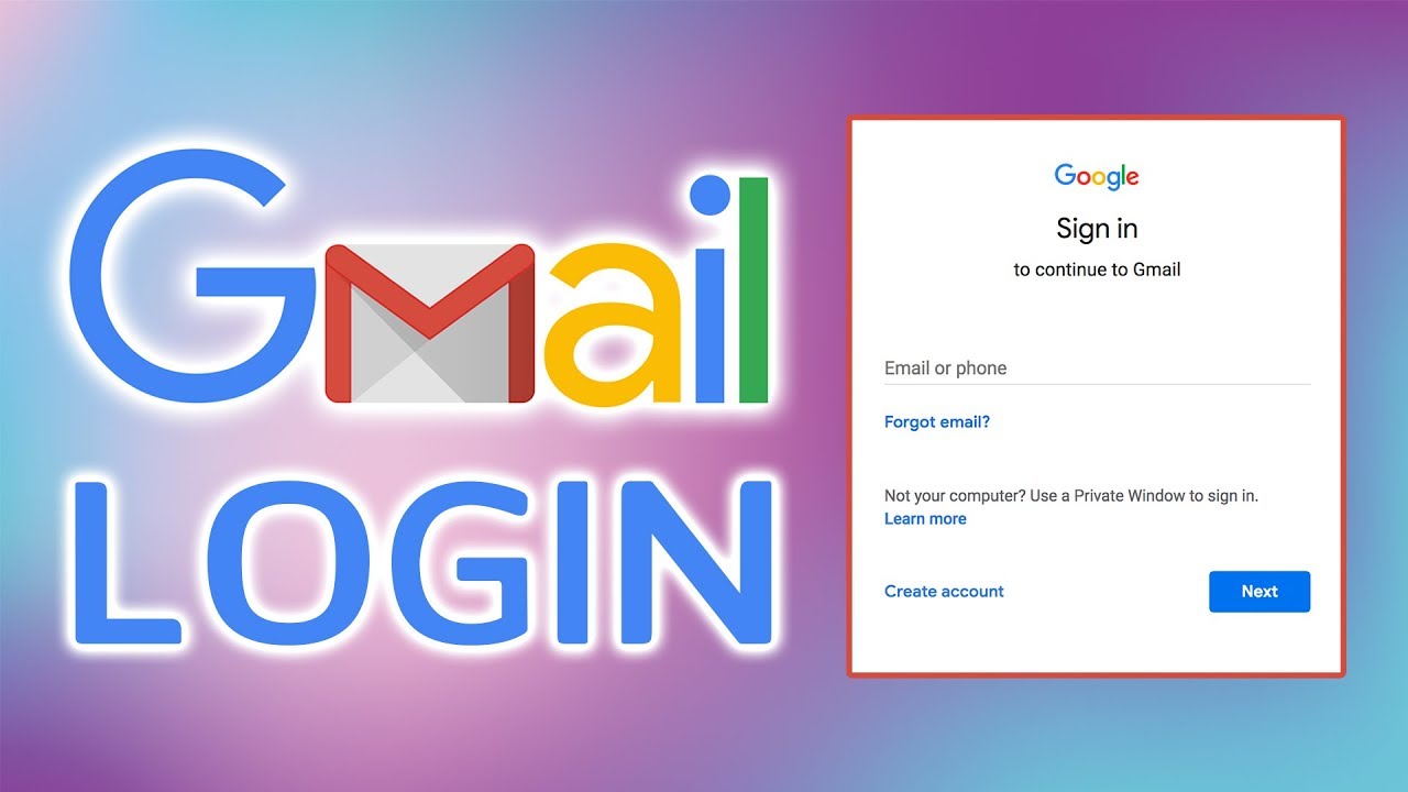 How to Login to Sign In Gmail Tutorial Video (Step by