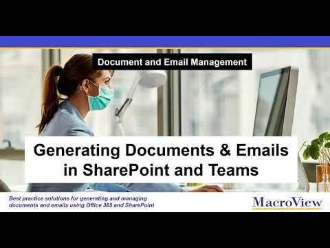 Generating Documents and Emails in SharePoint and Teams