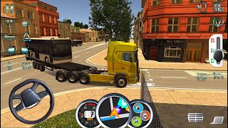 Euro Truck Driver 2018 #6 - Bus Transport to Bruxelles Truck Driving Android Gameplay screenshot 5