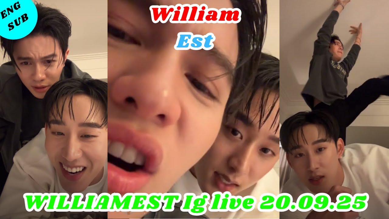 Ig live 20.09.25 ❤️ - WilliamEst 🎸🦈🌈